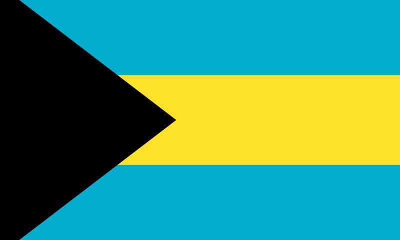 Bahamas (Caribe) - Conquistou a independência em 1973 e tem 401 mil habitantes numa área de 13.800 km². Capital: Nassau. 