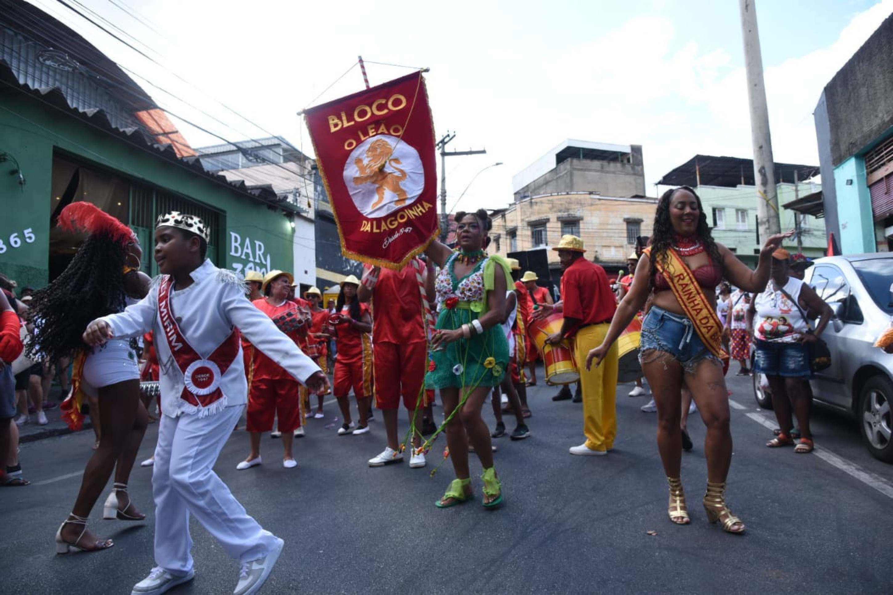 Fundado em 1947, quando Belo Horizonte ainda engatinhava no Carnaval de rua, o Leão da Lagoinha foi o primeiro bloco da capital mineira
