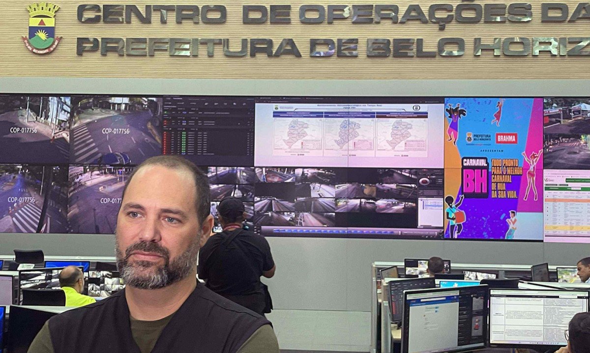 Das abordagens de fiscais, 80% foram a ambulantes, segundo gerente de fiscaliza&ccedil;&atilde;o Leonardo Cardoso -  (crédito: Mateus Parreiras/EM/D.A.Press)