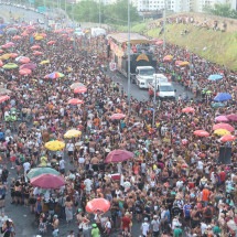 Carnaval de BH: veja como foi o desfile do Bloco ‘Pisa na Fulô’  - Marcos Vieira/EM/D.A Press