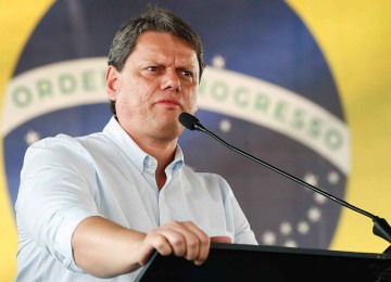 Na condição de presidente, Tarcísio poderia conceder-lhe indulto a Bolsonaro -  (crédito: Palácio do PlanaltoqDivulgação)