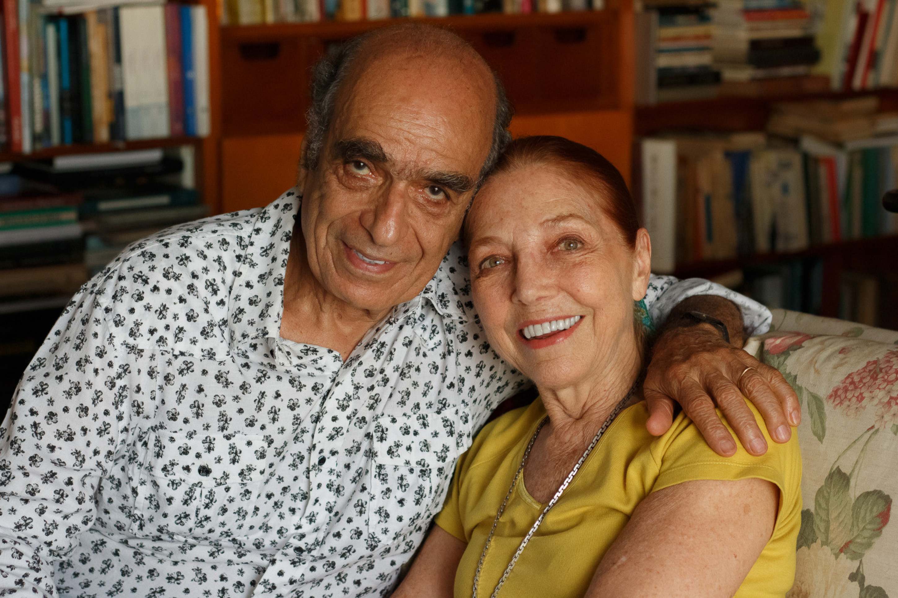 Affonso Romano de Sant'Anna e Marina Colasanti em cena do documentário 'Clarice Lispector - A descoberta do mundo'