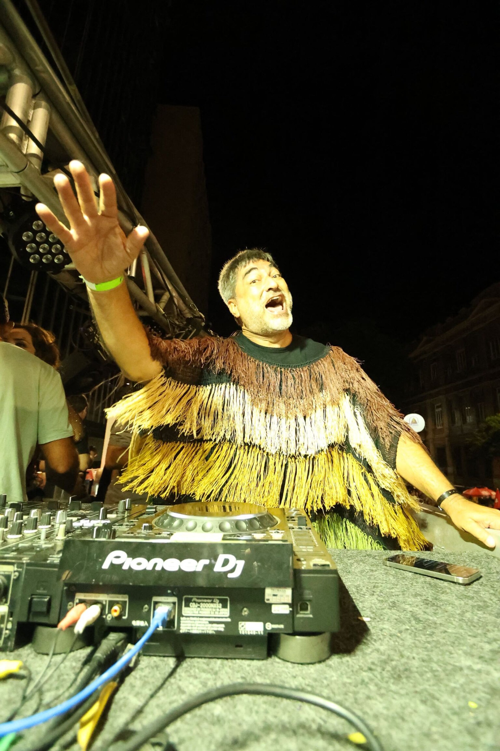  Zeca Camargo como DJ no Carnaval de BH-Marcos Vieira/EM
