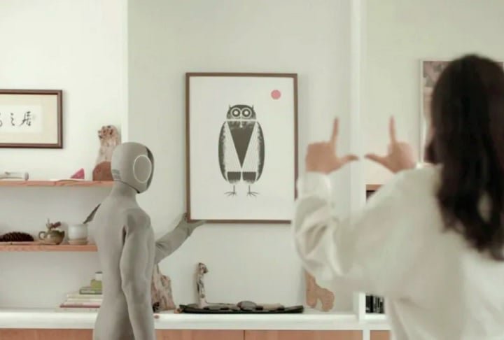 O NEO Gamma é capaz de andar como um ser humano, balançar os braços, agachar para pegar objetos, sentar em cadeiras e conversar naturalmente com os usuários.