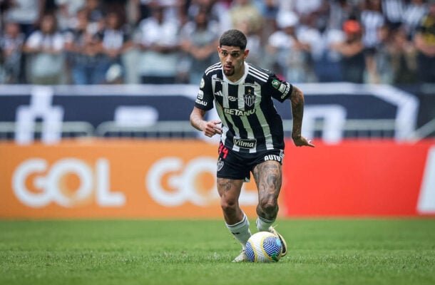 RUBENS - Também entrou quando o Galo já havia decidido a vitória. Participou sem brilho de duas chegadas do Galo - NOTA 5,0 - Foto: Pedro Souza / Atlético