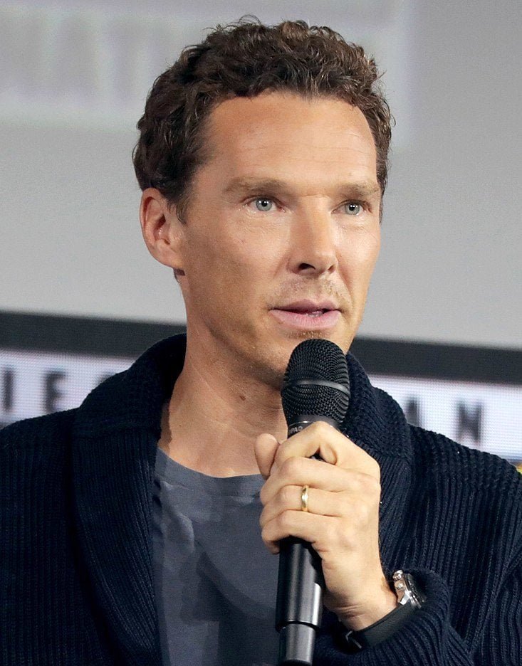 Benedict Cumberbatch - Um dos atores mais prestigiados da atualidade, também dublador, foi eleito o vegano mais bonito do mundo pelo grupo PETA, de defesa dos animais.  Intérprete do Doutor Estranho, ele disse que sua dieta lhe dá a energia necessária para viver o personagem. 