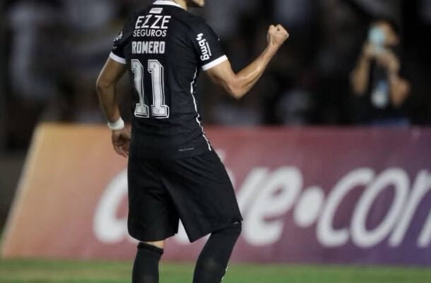 ÁNGEL ROMERO – Substituiu Garro, teve uma única oportunidade e nada mais. NOTA 4,0. Foto: Rodrigo Coca/Agência Corinthians
