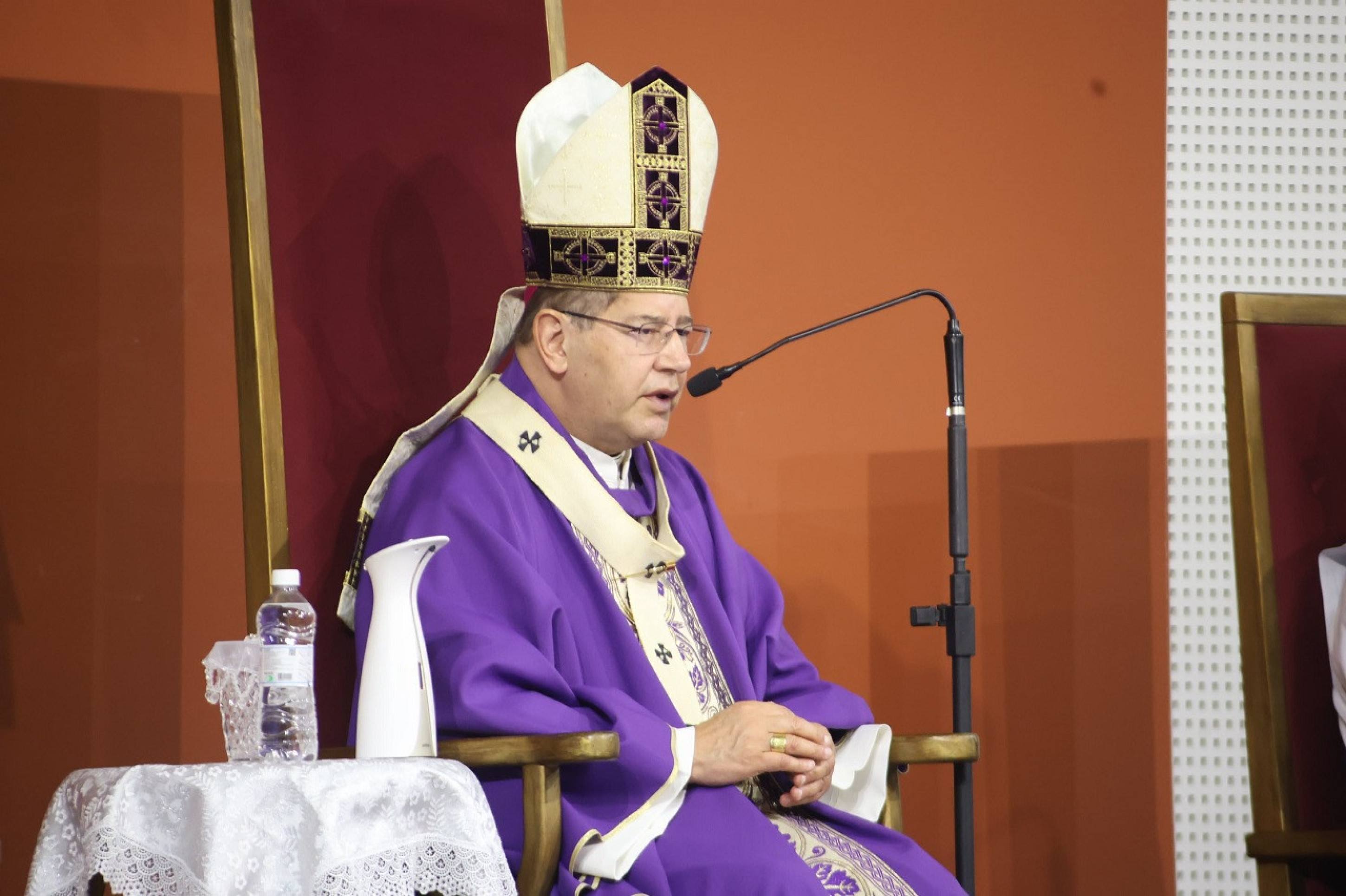 Dom Walmor Oliveira de Azevedo lembrou o estado de saúde do Papa Francisco-Marcos Vieira/EM/D.A.Press