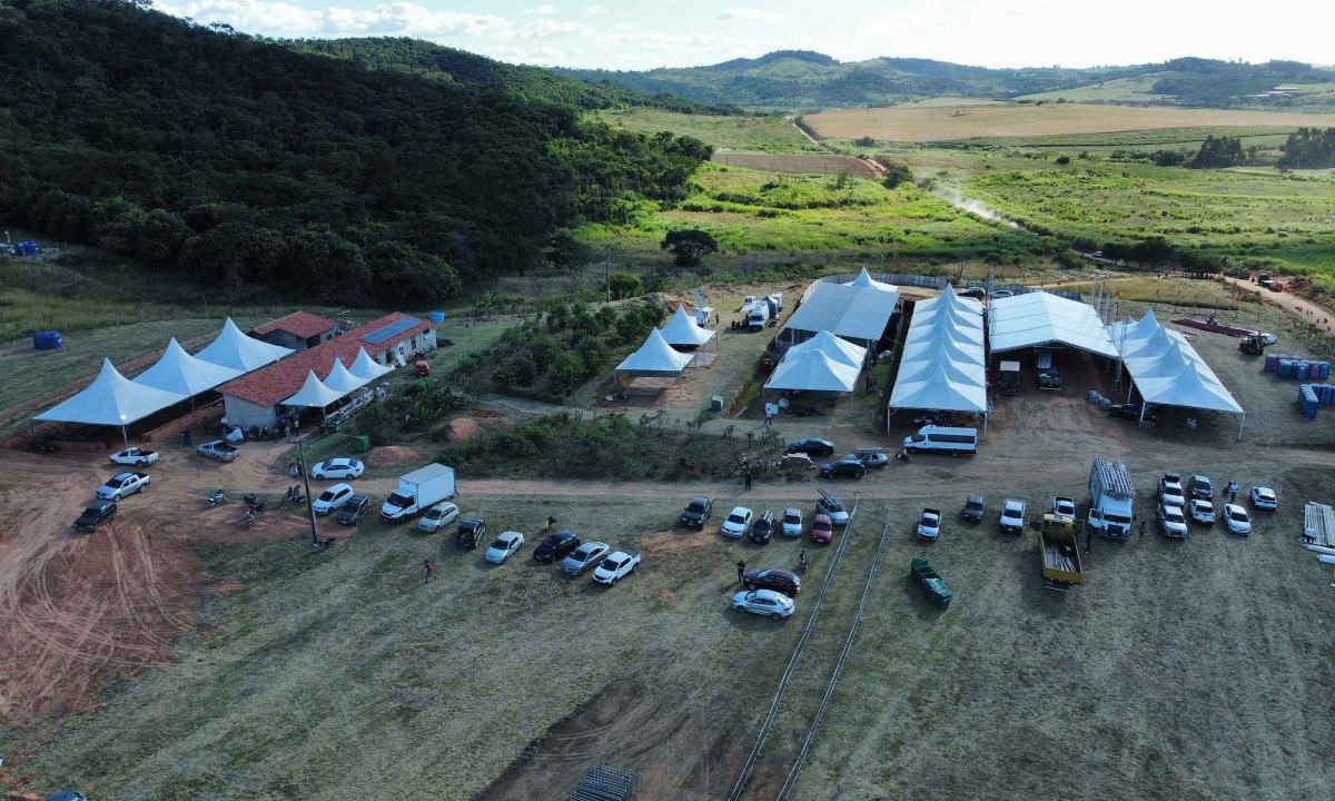 No Quilombo Campo Grande vivem 459 famílias, em onze acampamentos, divididos em duas fazendas-Leandro Couri/EM/D.A.Press
