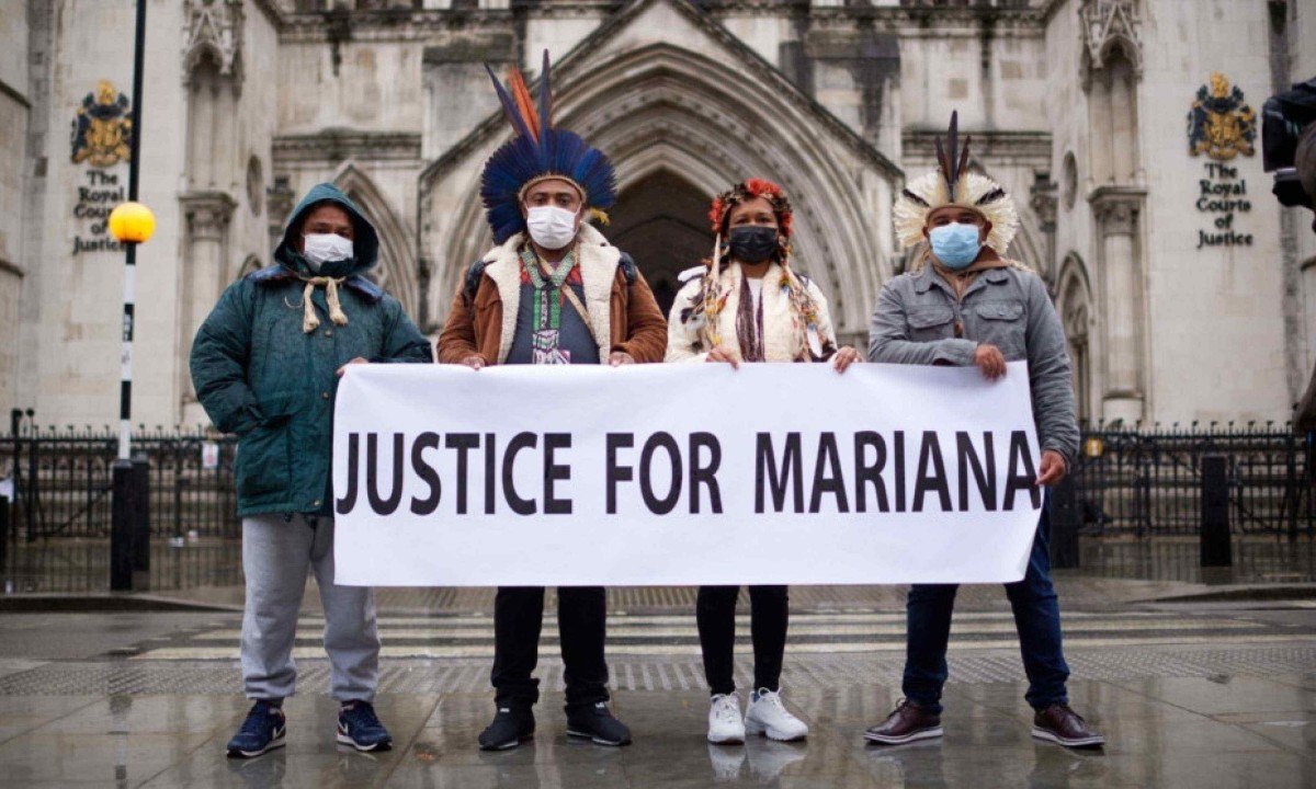 Em Londres, a expectativa pelo veredicto no processo da tragédia de Mariana -  (crédito: Platobr)