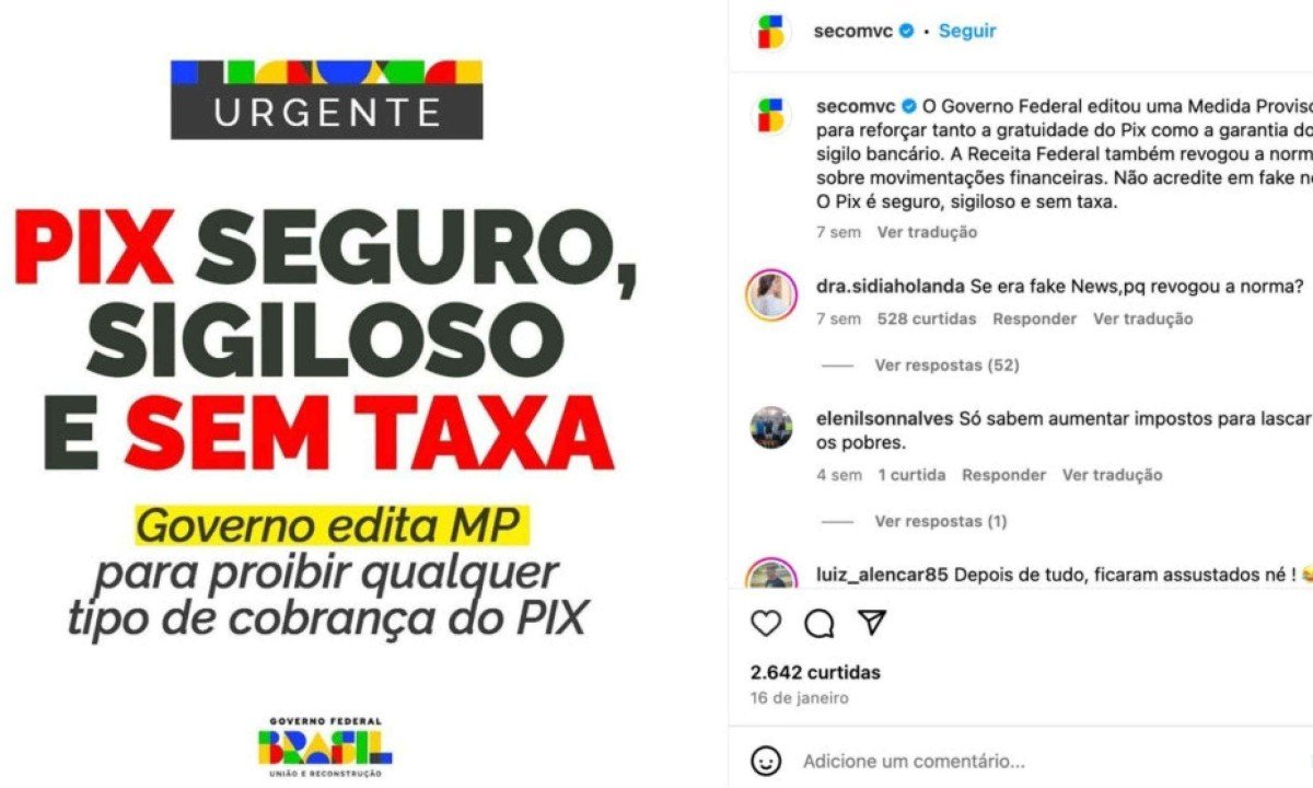 Planalto decide abandonar perfis do governo que são alvos de muitos ataques -  (crédito: Platobr)