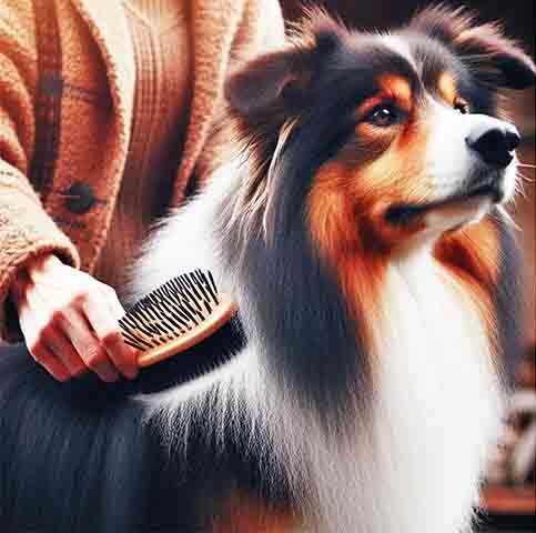 Os cuidados com a pelagem variam conforme o tipo de pelo. Escovações semanais ajudam a remover fios soltos e manter a pelagem saudável. Durante as trocas de estação, pode haver uma queda mais intensa de pelos.