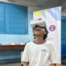 Realidade virtual leva museus às escolas públicas cariocas - DINO