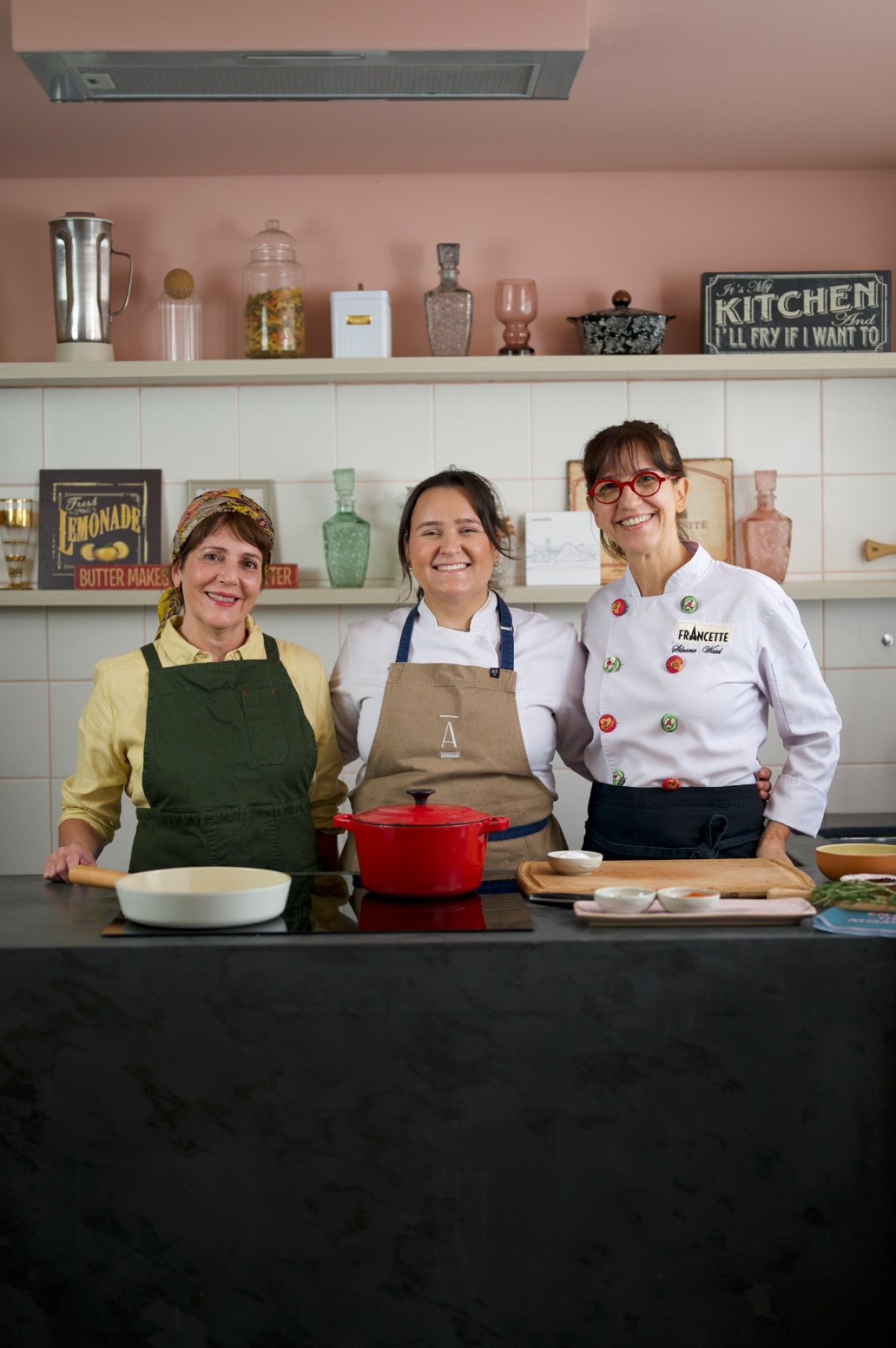 Ju Duarte, Bruna Costa e Silvana Watel são algumas das chefs que dão as mãos nesse projeto-Gustavo Andrade/ Divulgação