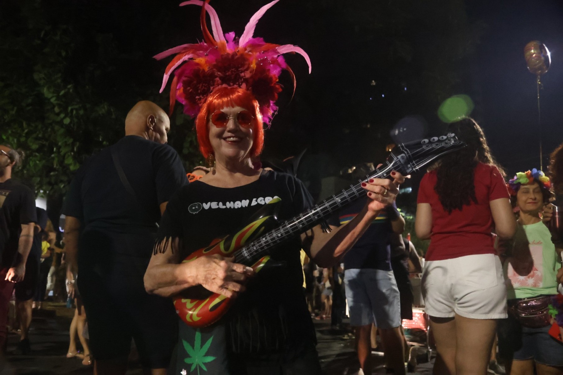 Bloco carnavalesco Coisas da Rita, homenageou a cantora Rita Lee nesta sexta (7/3)-Marcos Vieira /EM/DA. Press. Brasil