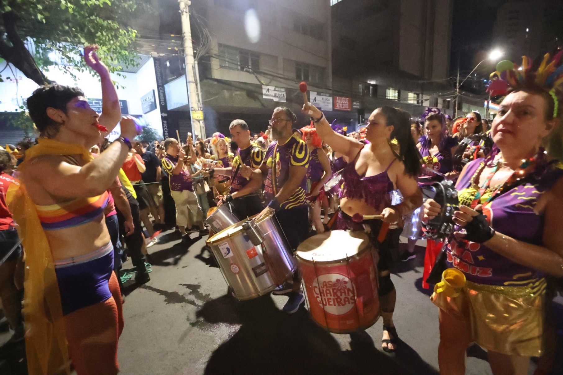 Bloco carnavalesco Coisas da Rita, homenageou a cantora Rita Lee nesta sexta (7/3)-Marcos Vieira /EM/DA. Press. Brasil