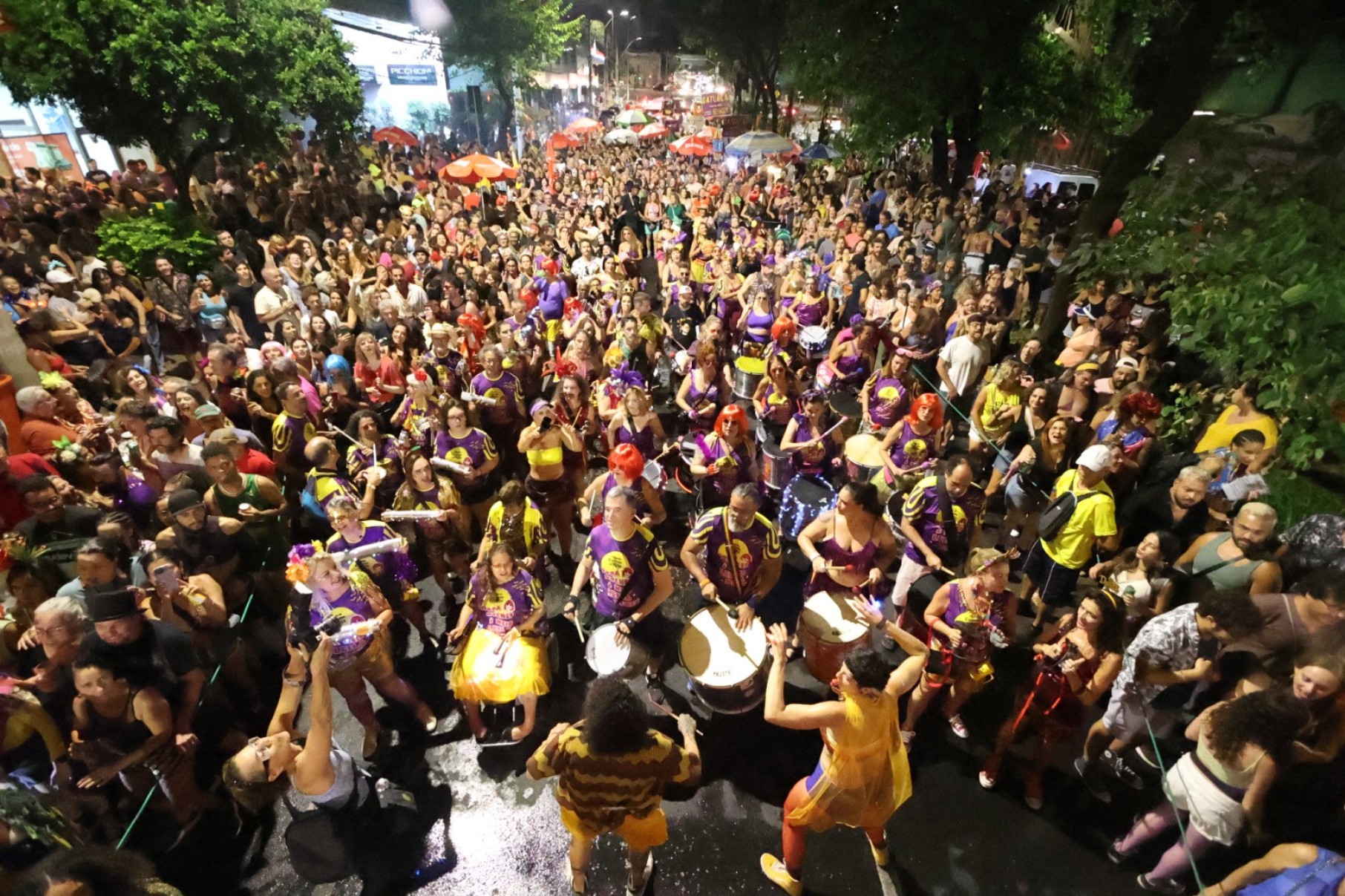 Bloco carnavalesco Coisas da Rita, homenageou a cantora Rita Lee nesta sexta (7/3)-Marcos Vieira /EM/DA. Press. Brasil