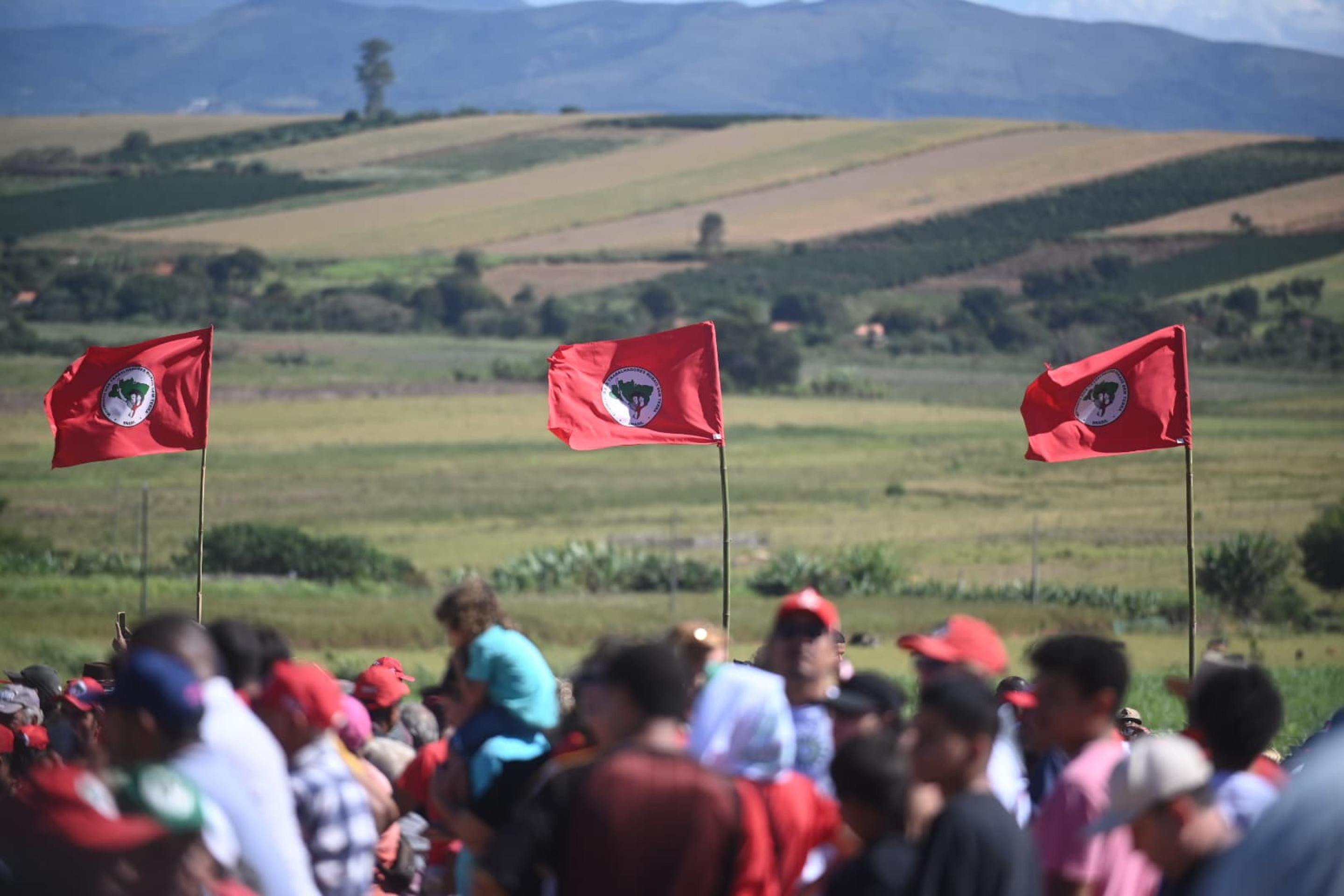 Lula visita acampamento do MST em Minas Gerais-Leandro Couri/EM/D.A Press