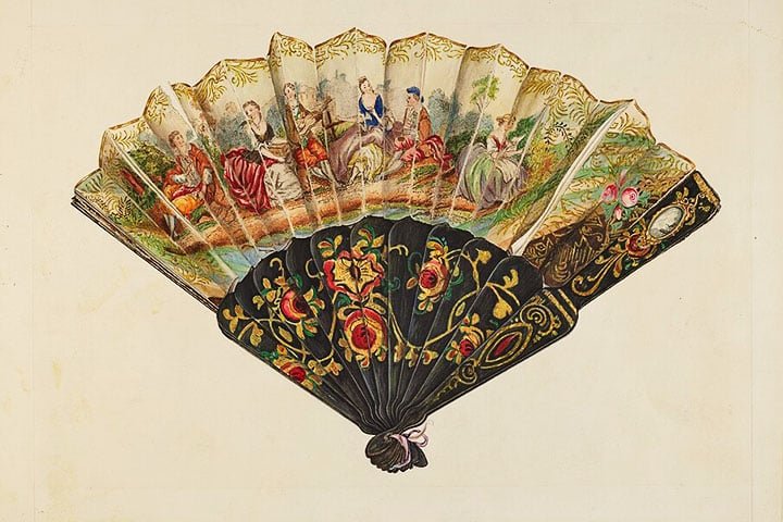 Em solo grego, um homem, para se desculpar, tinha que abanar sua esposa durante o sono. Já em Roma, o leque era conhecido como flabelum, visto que as senhoras romanas tinham escravos encarregados de abaná-las, conhecidos como flabeliferos.