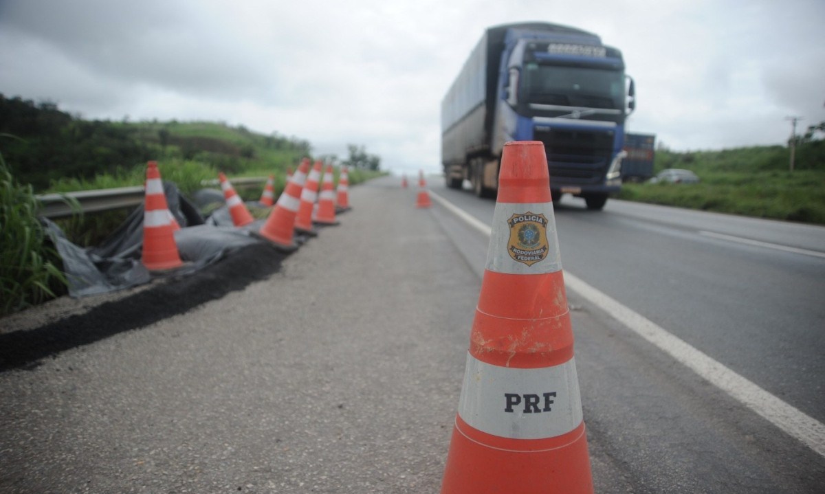 Via Cristais deve tapar cerca de mil buracos, podar mato, renovar sinalizações e retirar lixo em trecho da BR-040 que vai de Goiás a BH -  (crédito: Alexandre Guzanshe/EM/D.A Press)