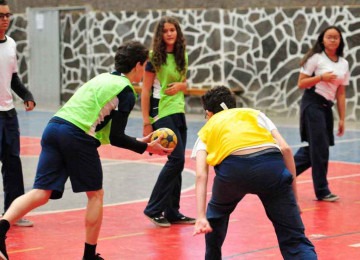 O esporte nas escolas tem como um dos objetivos a integração entre os alunos -  (crédito: Gladyston Rodrigues/EM/D.A Press – 13/9/18)