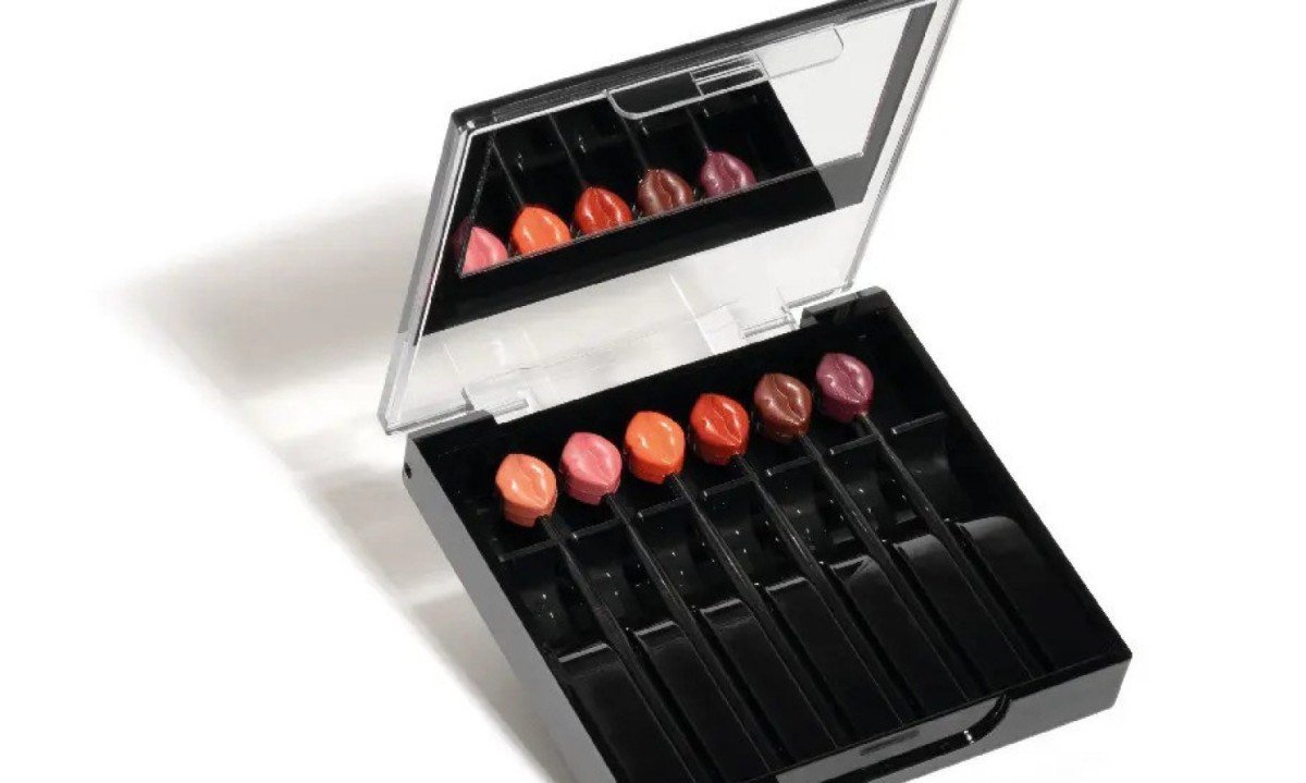 Estojo Six Mini Lips Make B -  (crédito: Reprodução / Boticário)