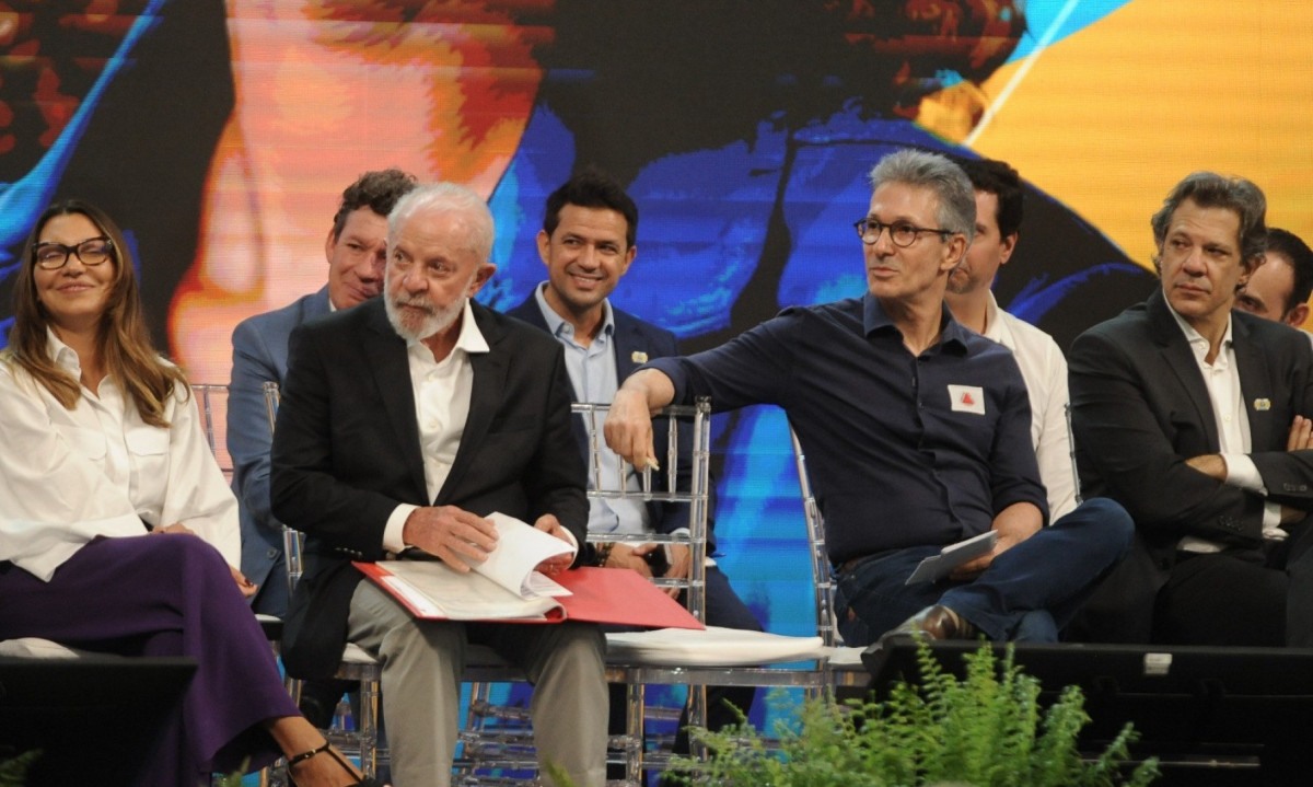 Governador reagiu a processo do PT dizendo apenas: 'N&atilde;o v&atilde;o nos calar' -  (crédito: Alexandre Guzanshe/EM/D.A Press)