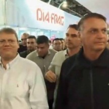 Bolsonaro: "Tarcísio para a reeleição e eu para presidente" - Reprodu&ccedil;&atilde;o/Redes Sociais