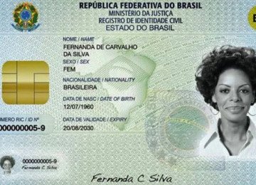 Carteira de Identidade Nacional (CIN) -  (crédito: Agência Brasil/Reprodução)