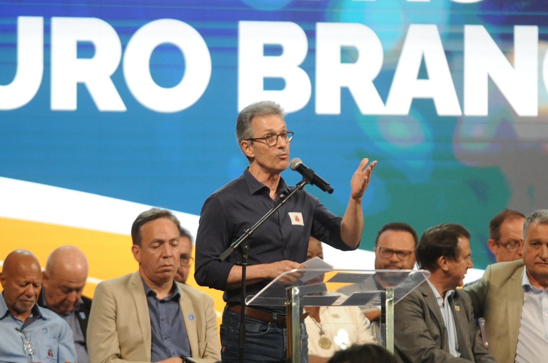 Na terça passada, Zema quebrou outro pilar da mineiridade, ao transformar um evento empresarial em Betim (Grande BH) para atacar o PT e o governo Lula-Alexandre Guzanshe/EM/D.A Press