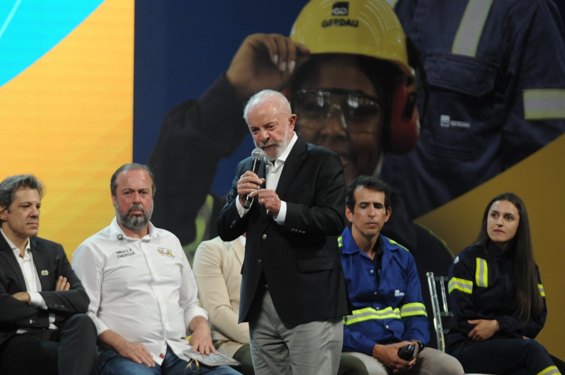 Presidente Lula pediu que governador Zema apresentasse os números de quanto o ex-presidente Jair Bolsonaro trouxe para Minas Gerais-Alexandre Guzanshe/EM/D.A Press