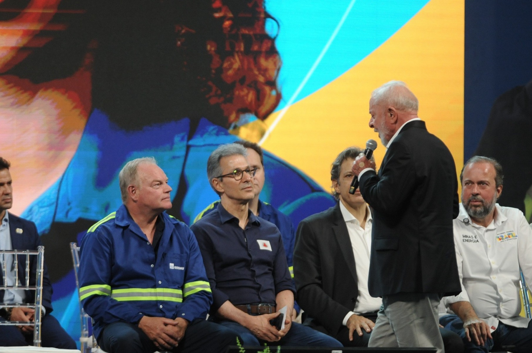 Presidente Lula pediu que governador Zema apresentasse os números de quanto o ex-presidente Jair Bolsonaro trouxe para Minas Gerais-Alexandre Guzanshe/EM/D.A Press