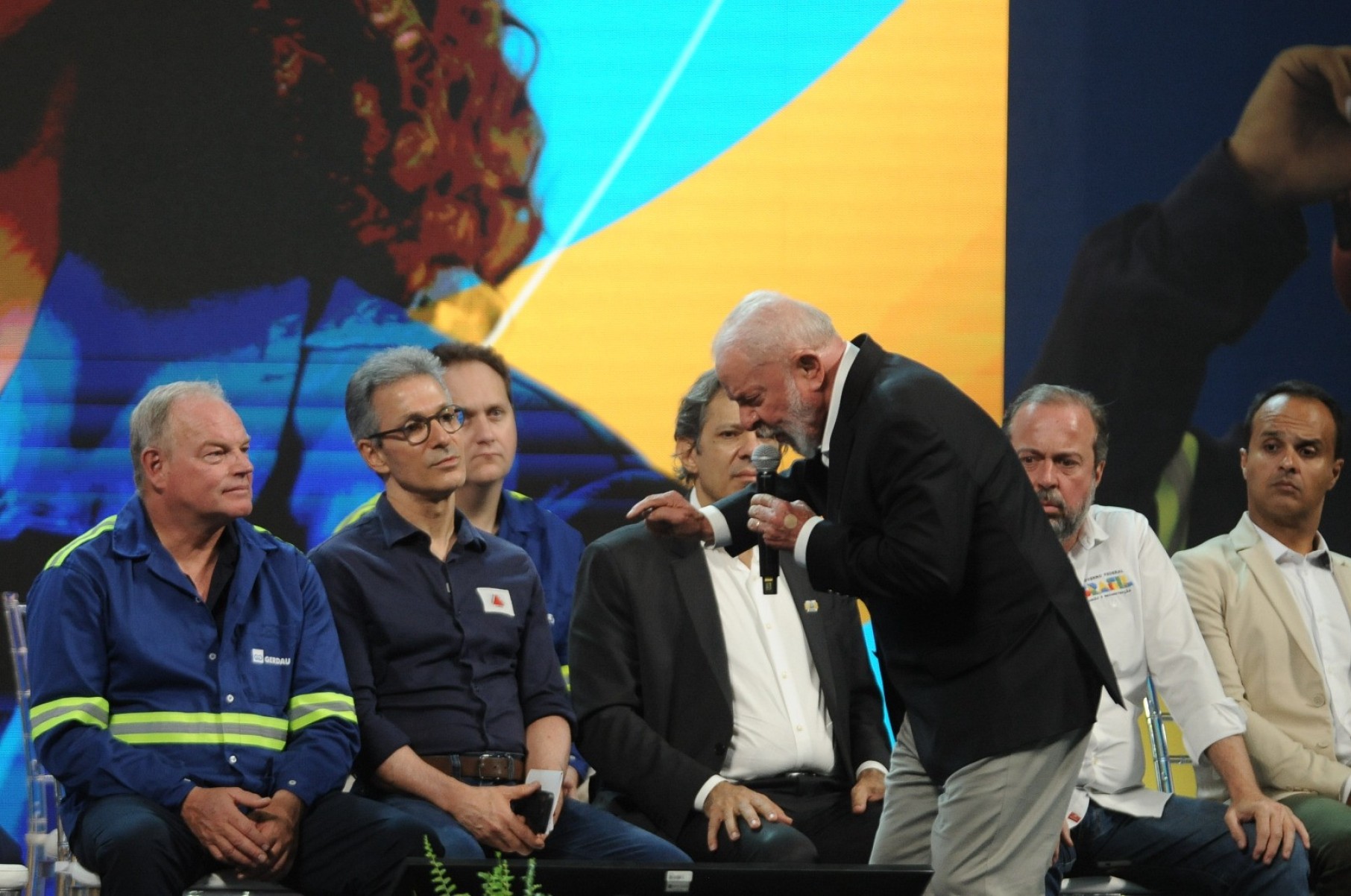 Presidente Lula pediu que governador Zema apresentasse os números de quanto o ex-presidente Jair Bolsonaro trouxe para Minas Gerais-Alexandre Guzanshe/EM/D.A Press