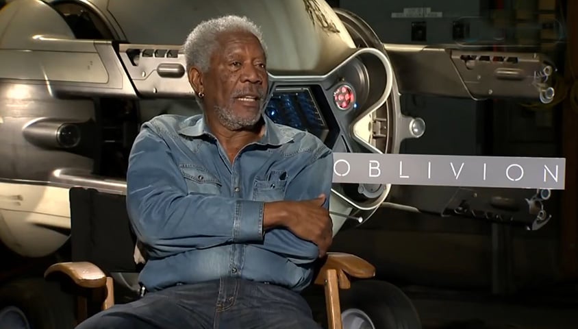 Morgan Freeman - O ator americano é ferrenho defensor da Ciência e diz que não aceita o conceito religioso de paraíso após a morte. Freeman afirma que começou a formar sua opinião sobre religião aos 13 anos .-Reprodução Instagram