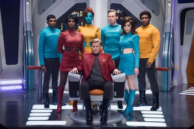 A narrativa iniciada na quarta temporada, no episódio "U.S.S. Callister", deve ser retomada agora -  (crédito: Netflix/Reprodução)