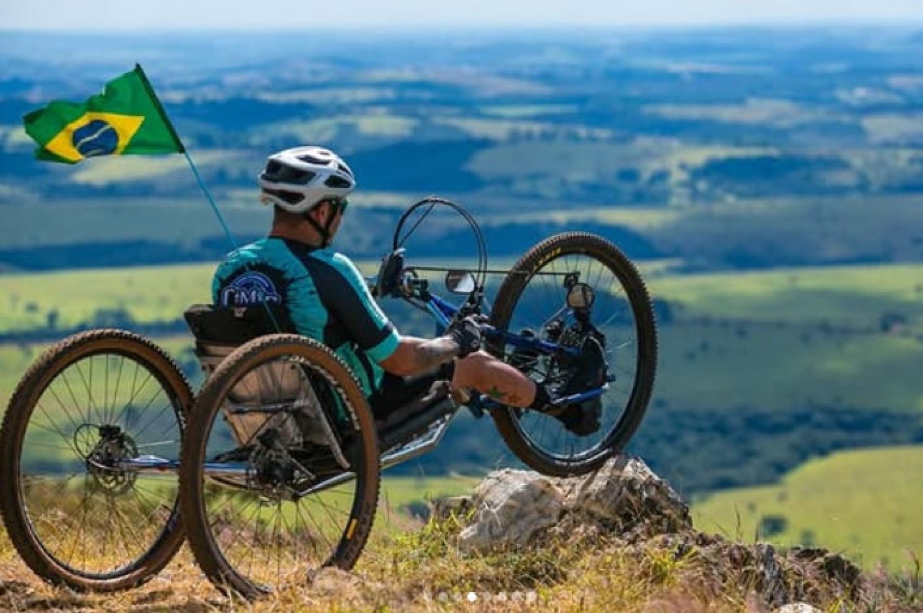 Equipamentos como Hand Bike estarão disponíveis, gratuitamente, para os participantes do Trilhas para Todos