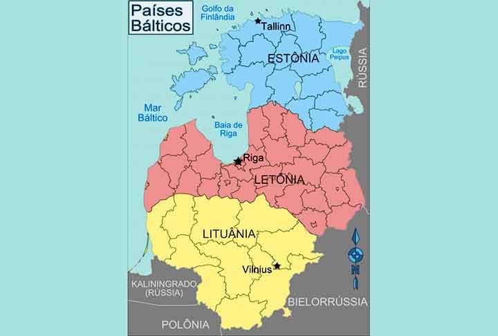 Localizada no nordeste da Europa, a Lituânia é o maior e mais ao sul dos três Estados Bálticos, que incluem também a Estônia e a Letônia.