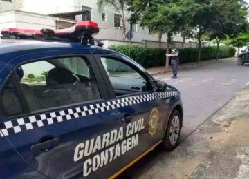 Agentes da Guarda Civil de Contagem receberam denúncia de uma moradora da região e atenderam ocorrência -  (crédito: Divulgação/Guarda Municipal de Contagem)