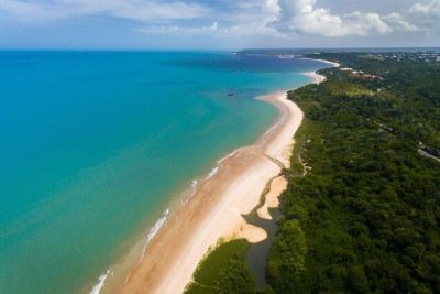 Belezas naturais no Sul da Bahia, como a Praia do Espelho, em Trancoso, distrito de Porto seguro.
     -  (crédito:  M..RCIO FILHO/Mtur Destinos)