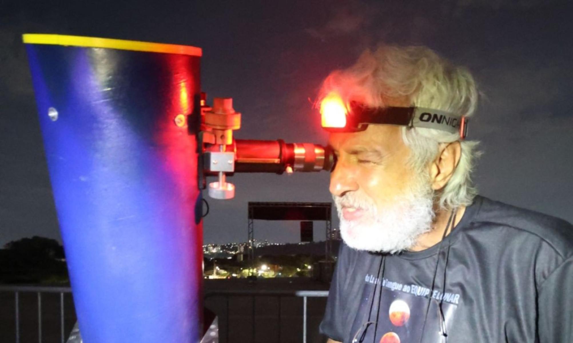 José Fiungo Marzano, do Centro de Estudo Astronômico de Minas Gerais-Marcos Vieira/EM/D.A. Press