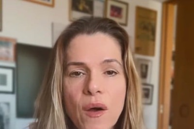 Ingrid Guimarães divulgou um vídeo em suas redes sociais relatando ter passado por uma situação constrangedora em um voo da American Airlines que ia de Nova York para o Brasil. A atriz revelou que foi pressionada por funcionários da empresa a ceder seu lugar na classe Premium Economy a outro passageiro da classe executiva que estava com o assento danificado. 
 -  (crédito: Reprodução/Instagram)