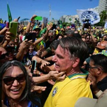 Bolsonaro mobiliza seguidores antes de possível julgamento - PABLO PORCIUNCULA/AFP
