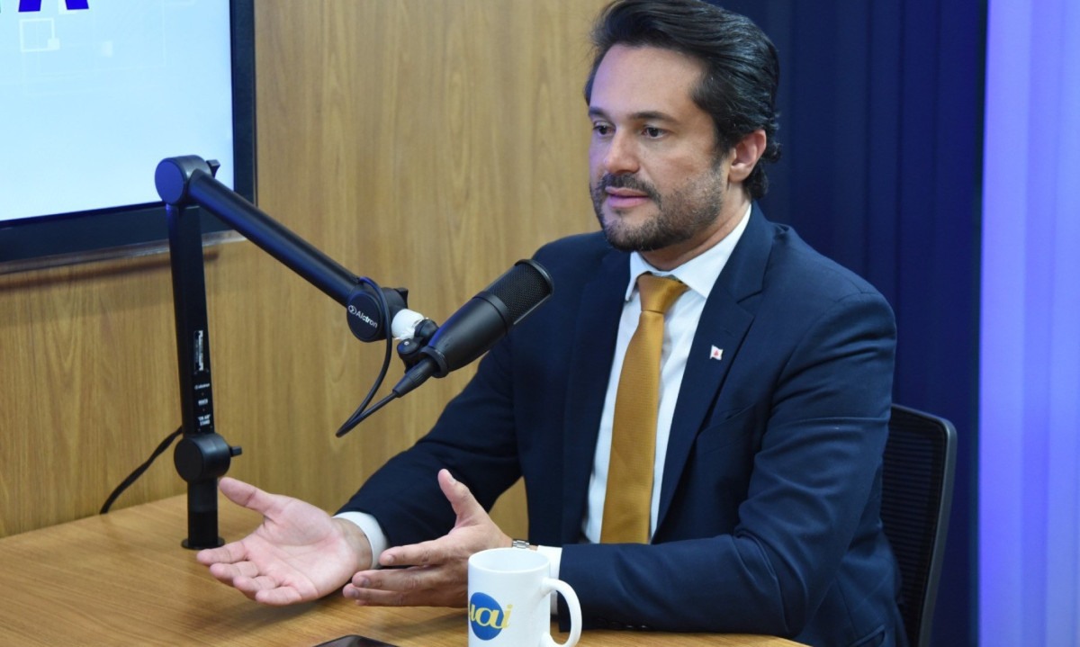 Fernando alio, novo presidente da Copasa, em entrevista ao Estado de Minas -  (crédito: Gladyston Rodrigues/EM/D.A. Press)