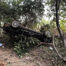 Vereador de Itacarambi morre em capotamento de carro na MCG-135 - redes sociais/divulgação
