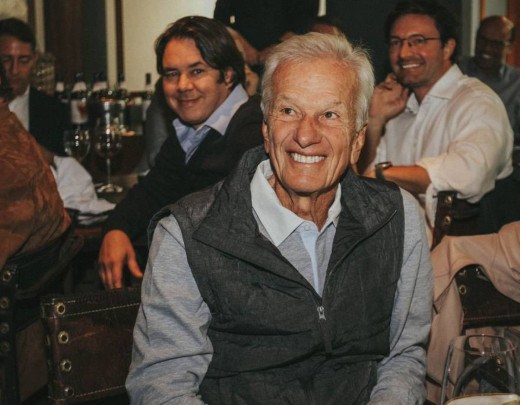 Empresário Jorge Paulo Lemann durante almoço da ONG Gerando Falcões -  (crédito: Divulgação)
