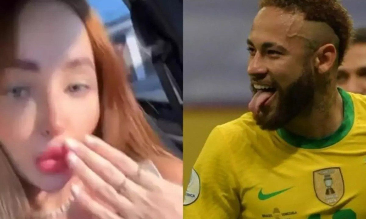 Amante de Neymar expõe tentativa de engravidar após sexo: &#8216;G*zou na cara e passou a mão&#8217; -  (crédito: Observatório dos Famosos)