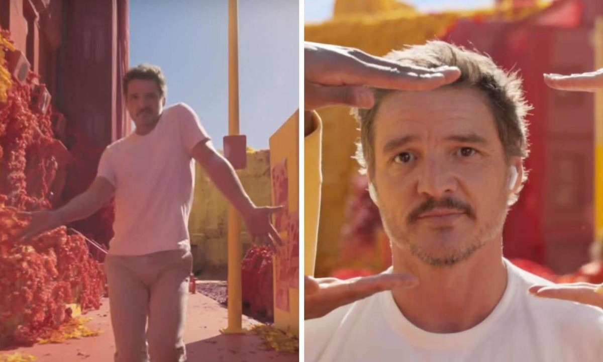 Pedro Pascal em comercial - (crédito: Reprodução ) Pedro Pascal em comercial - (crédito: Reprodução )