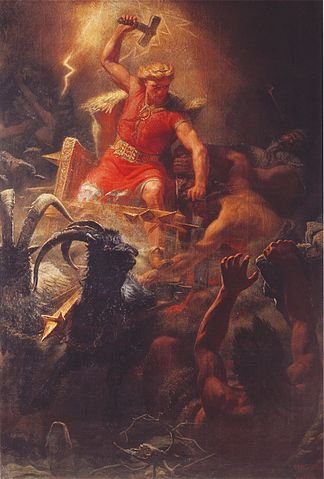 Mas por que Thor Ã© tÃ£o importante? Na mitologia nÃ³rdica, Thor Ã© o Deus dos TrovÃµes e das Batalhas. Ele tambÃ©m era conhecido pela mitologia alemÃ£ como Donar, oriundo do germÃ¢nico 