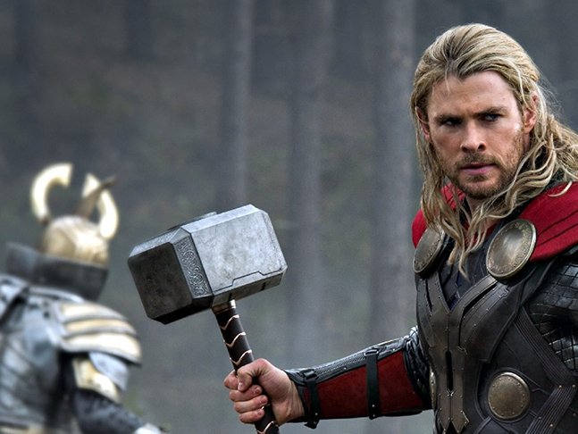 Nas adaptações para o cinema, Thor apareceu nos filmes 