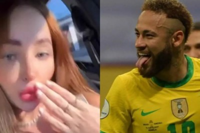 Amante de Neymar expõe tentativa de engravidar após sexo: ‘G*zou na cara e passou a mão’ -  (crédito: Observatório dos Famosos)